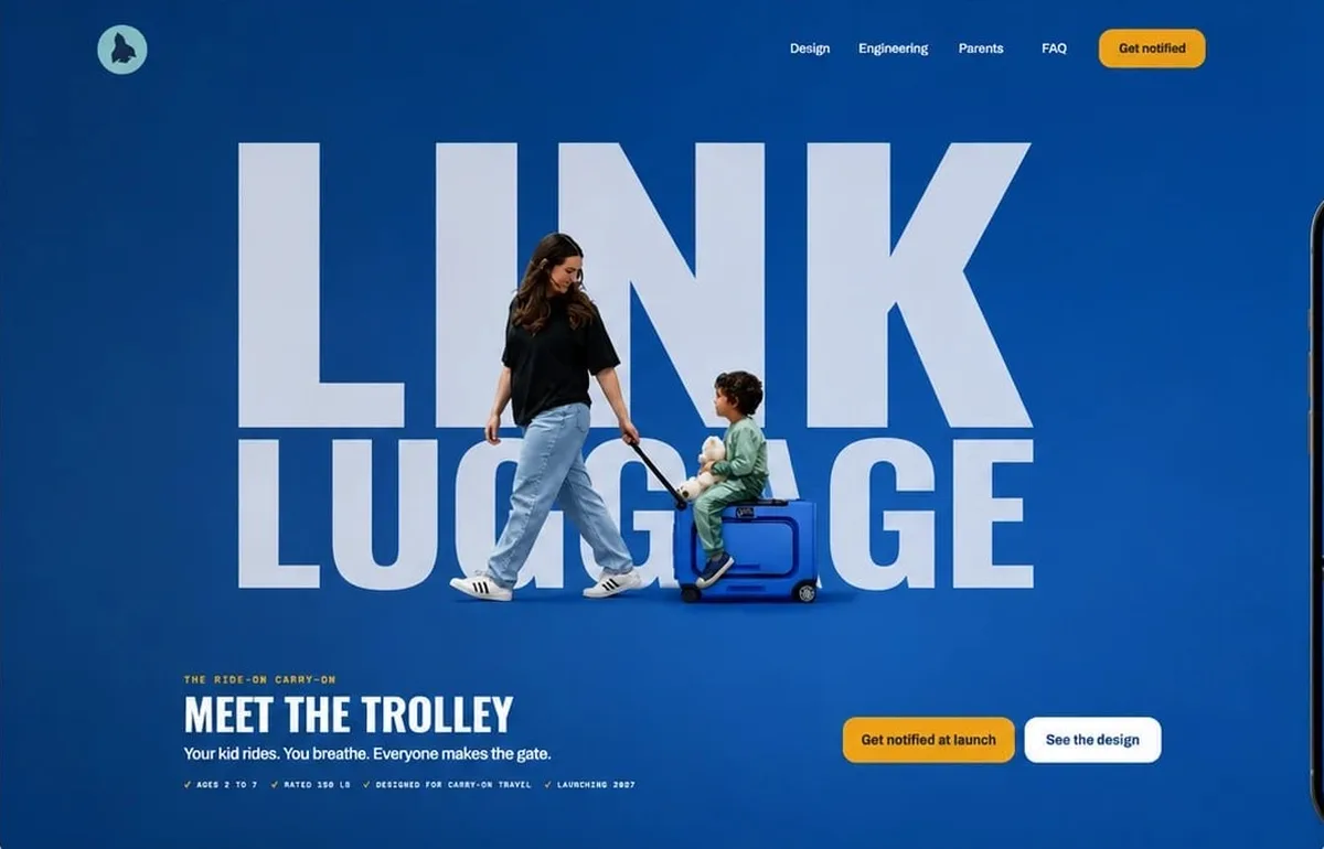 Link Luggage home page